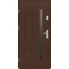 Drzwi zewnętrzne drewniane 90 LEWE ELPREMA kolor orzech. PROMOCJA! model TUREK